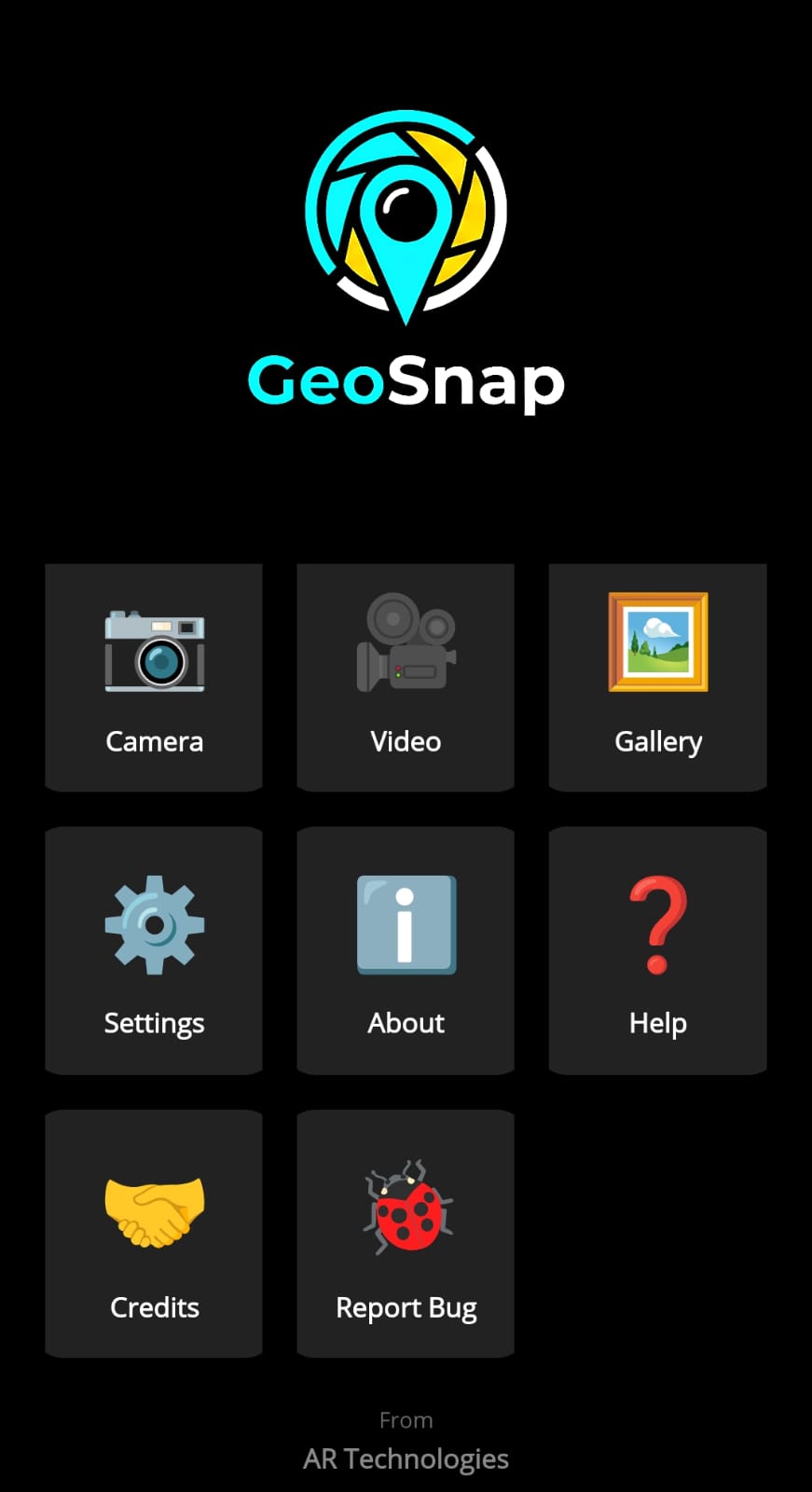 GeoSnap App Screenshot